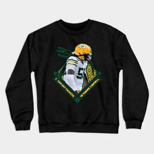 DEVONDRE CAMPBELL GREEN BACK PACKERS Crewneck Sweatshirt